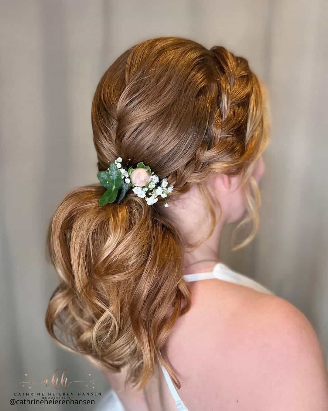 How To Wear A Veil With A Ponytail