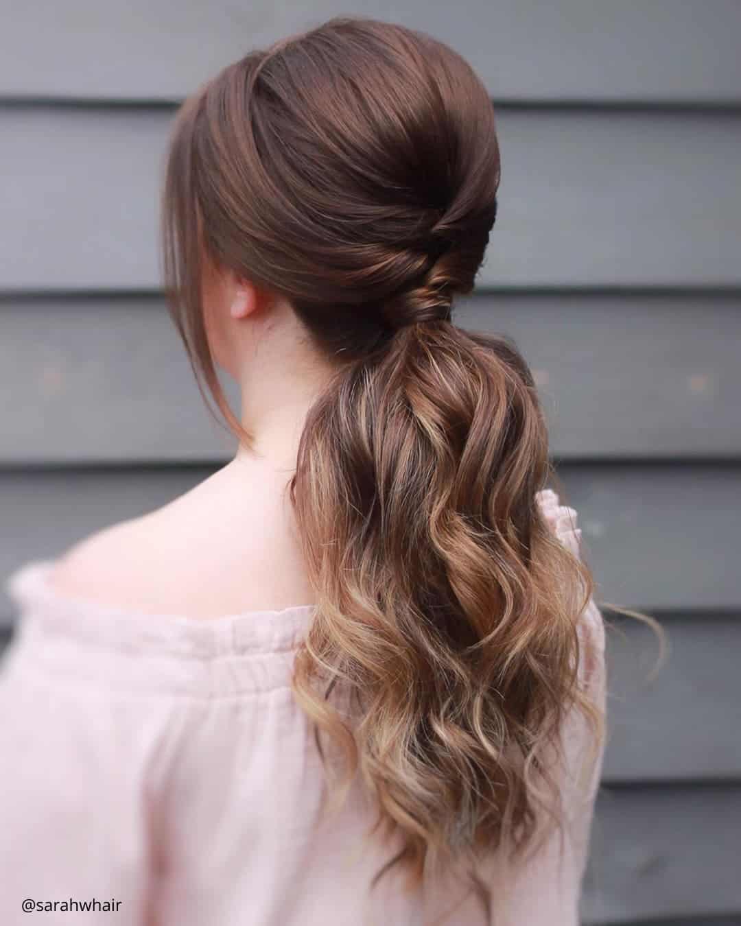 How To Wear A Veil With A Ponytail