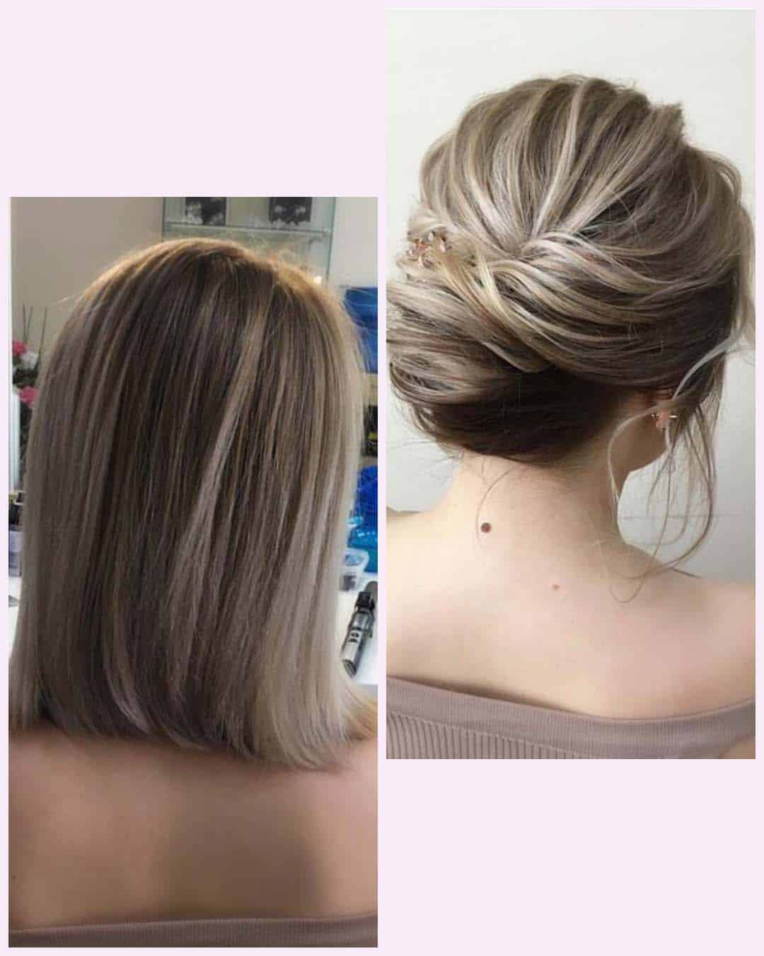 Hair Accessories For Short Hair Wedding