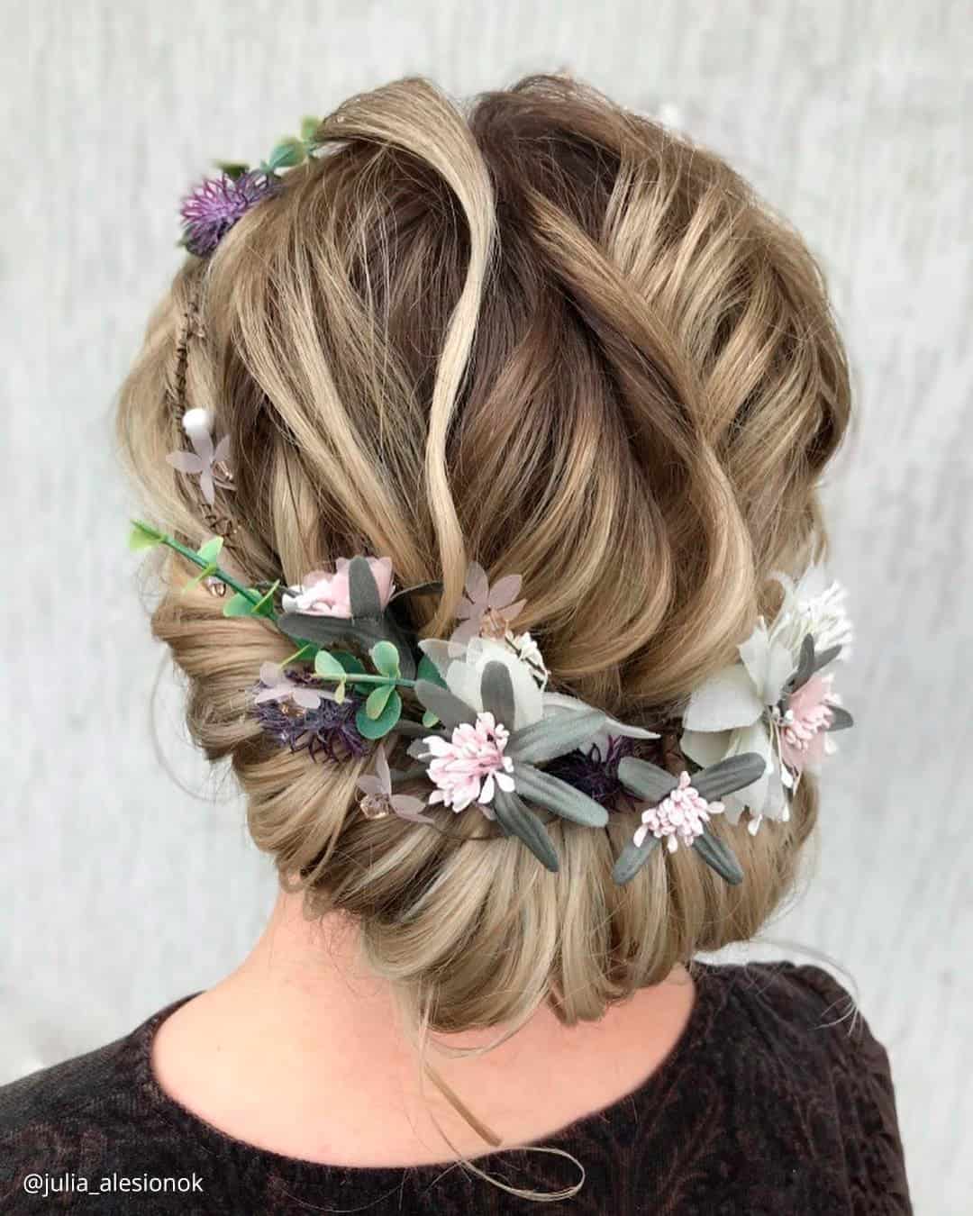 How To Style Wedding Updos For Short Hair