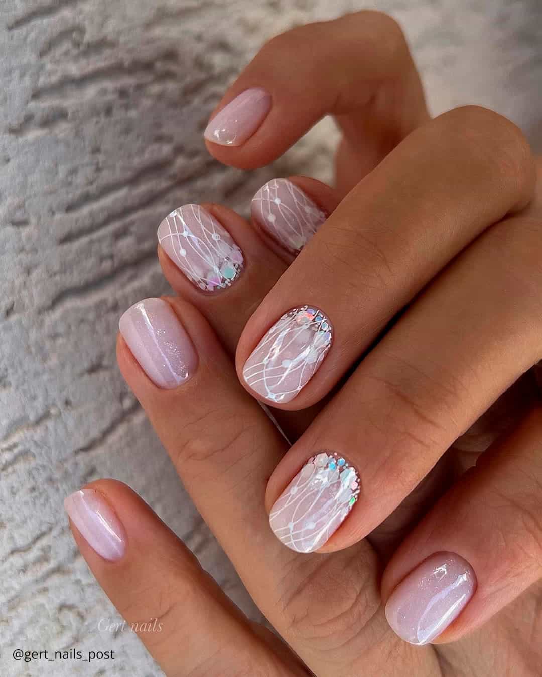 Glitter Nails