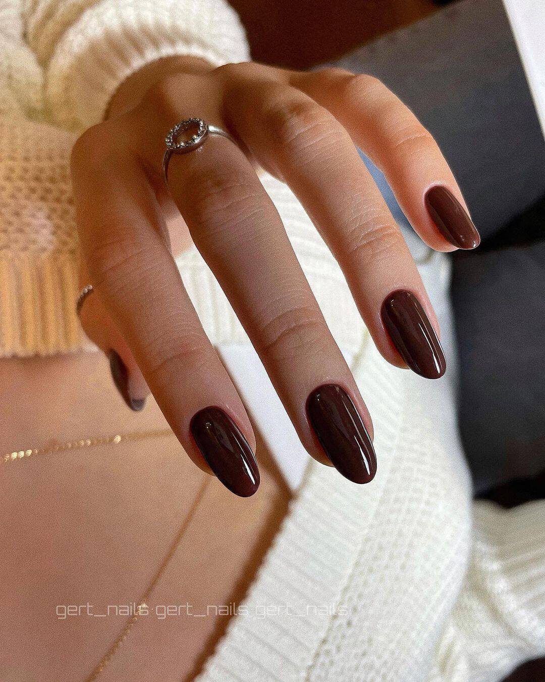 Leaf Nail Design