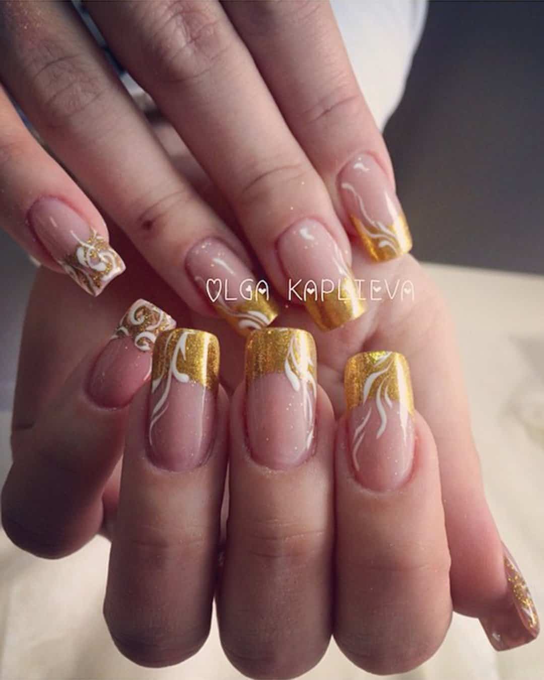 Gold Nails