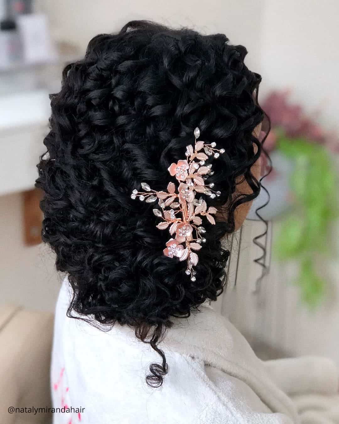 Curly Hairstyles For Wedding Guests