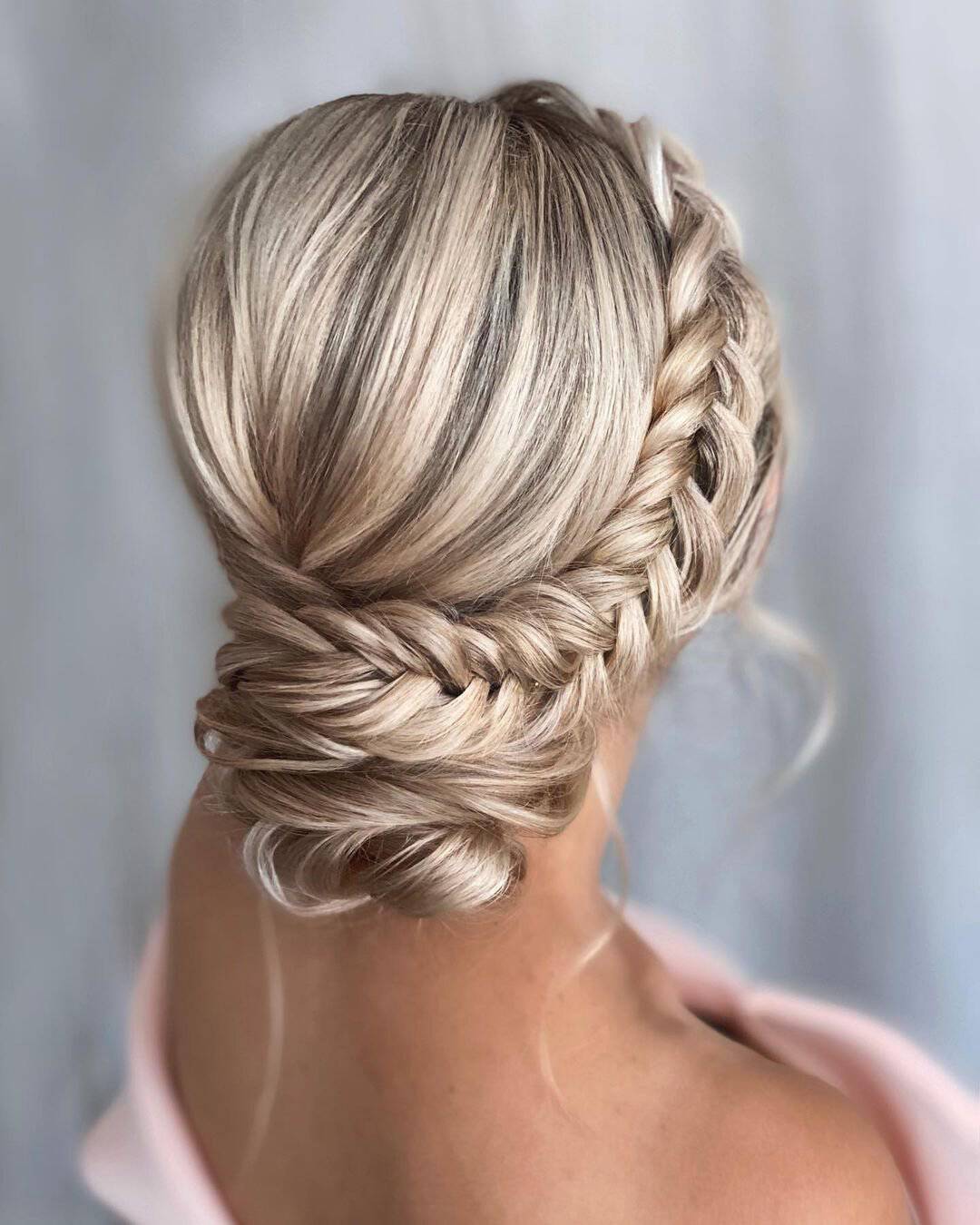 Curly Wedding Updos for Medium Hair
