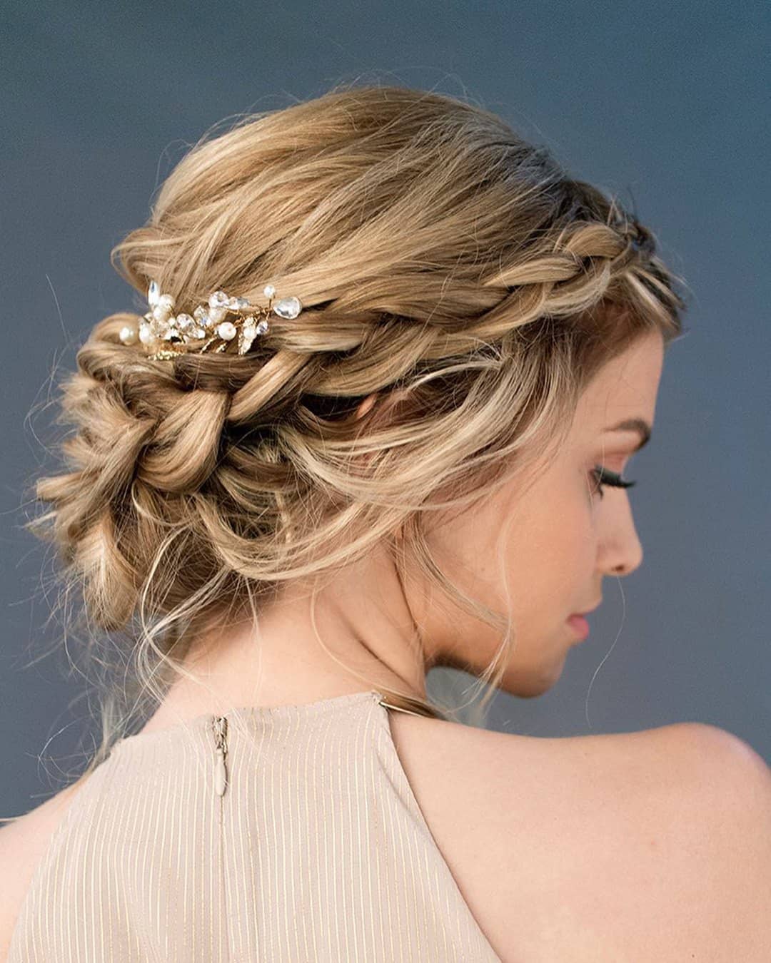 Wedding Updos With Bangs