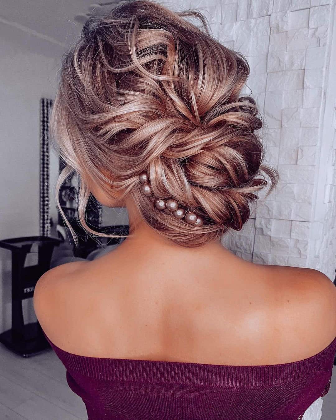 Bridal Updo Ideas With Crown