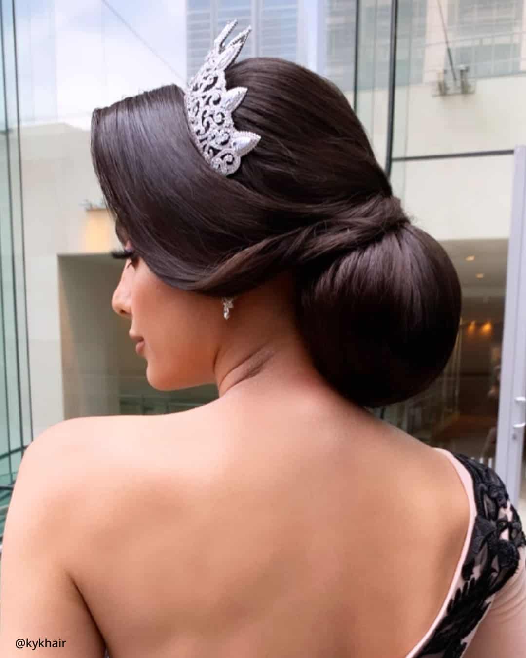 Elegant Updos Front And Back View