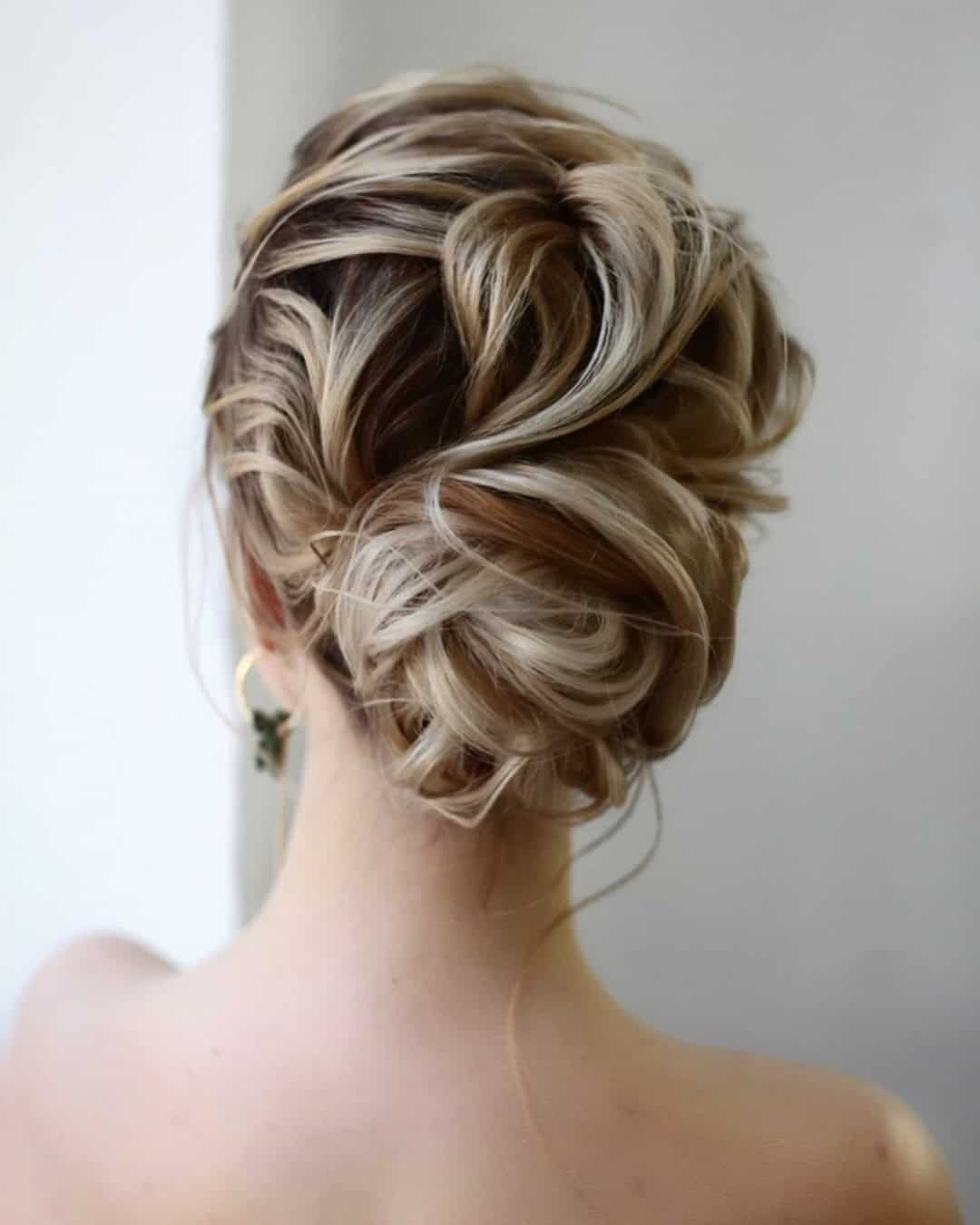 Wedding Updos for Bohemian Brides