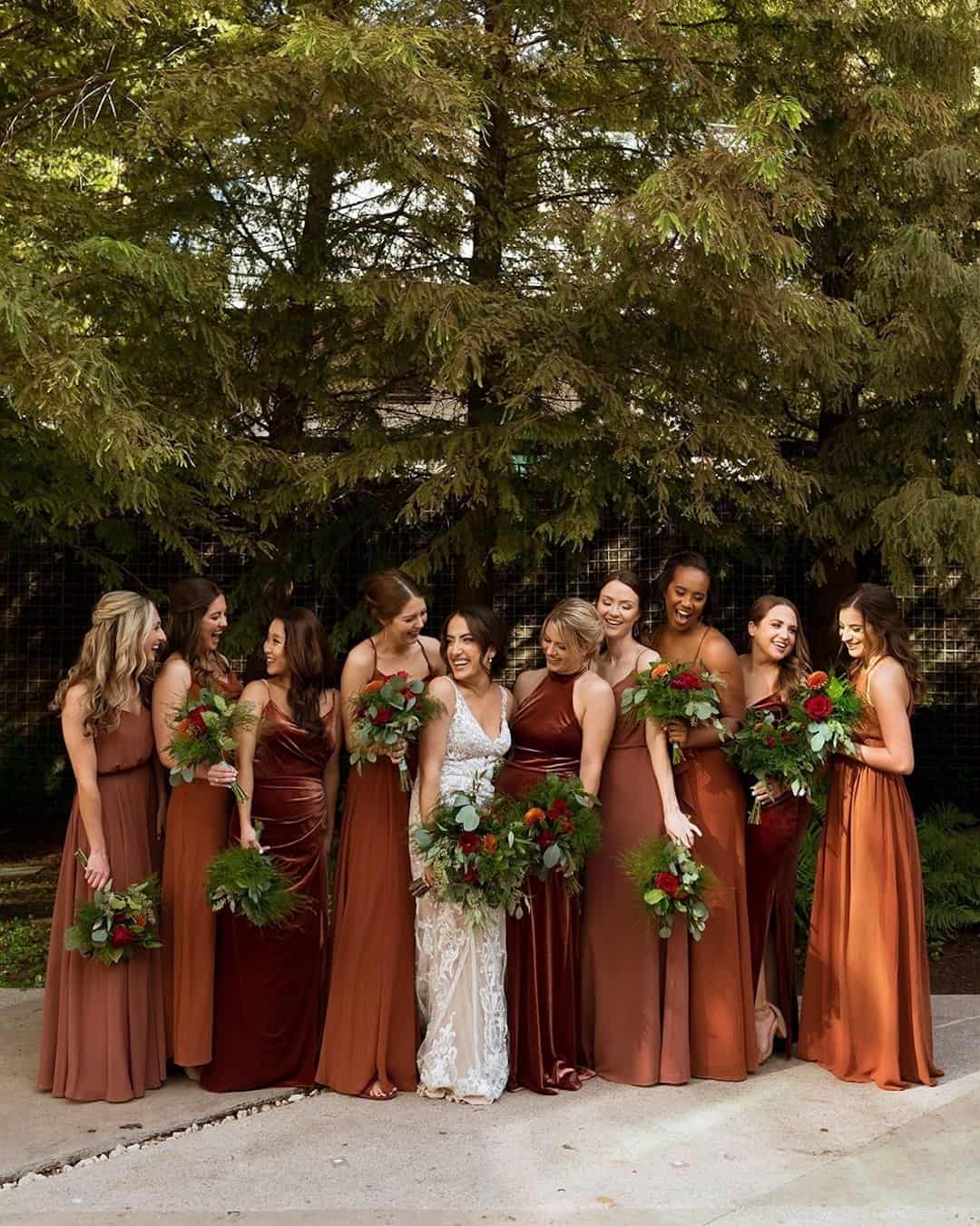 Blue Bridesmaid Dresses