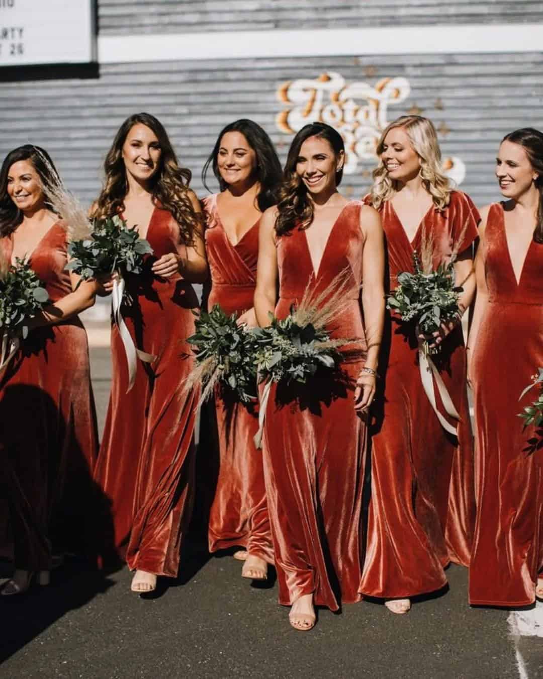 Blue Bridesmaid Dresses