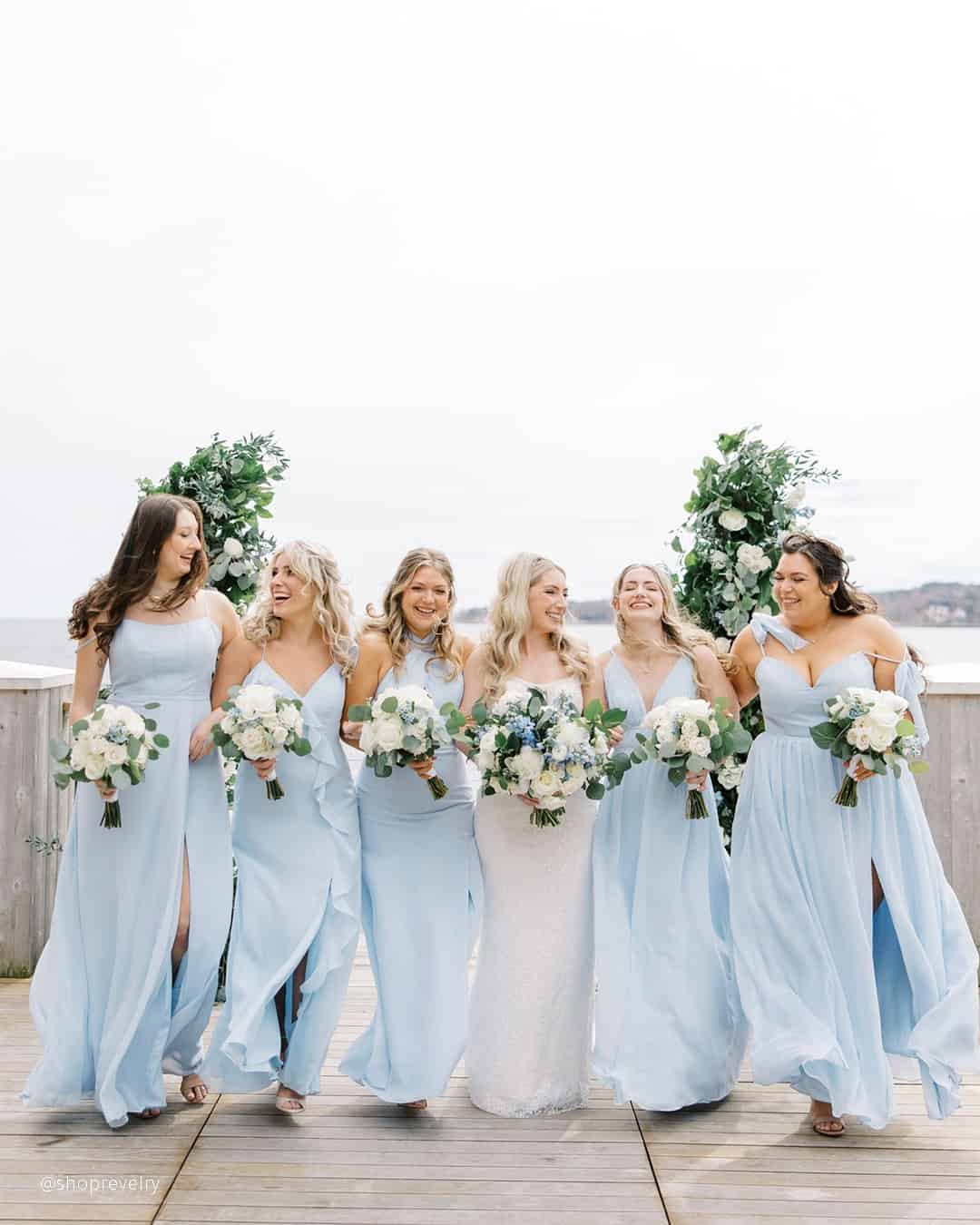Gold Bridesmaid Dresses