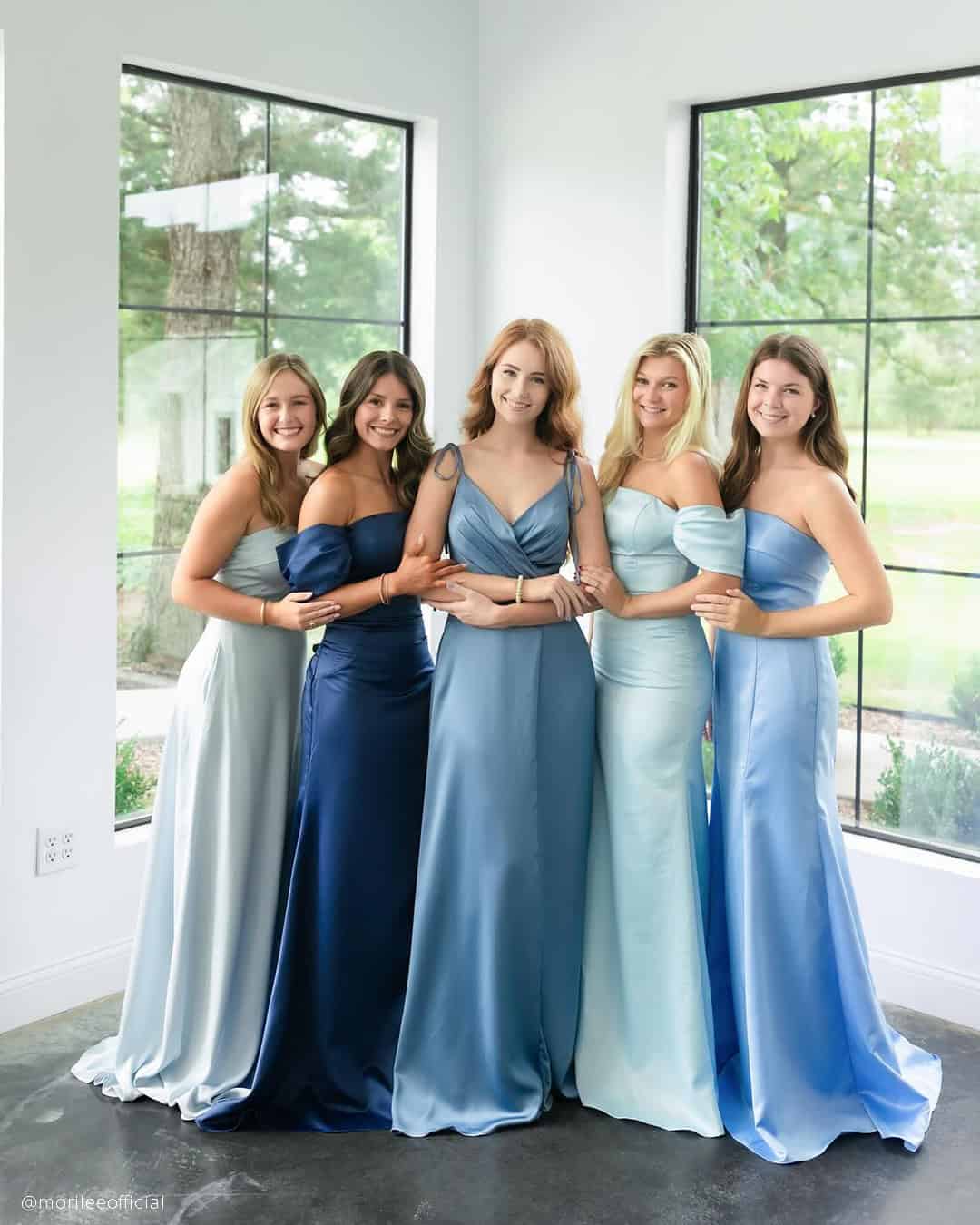 Gold Bridesmaid Dresses