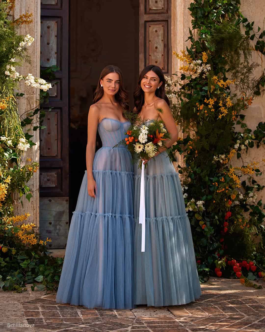 Gold Bridesmaid Dresses