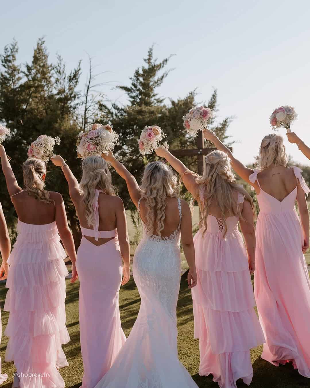 Rose Gold Bridesmaid Dresses