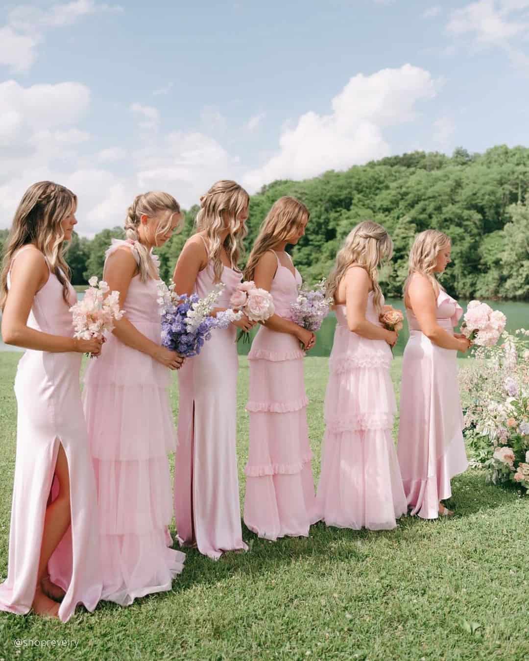 Rose Gold Bridesmaid Dresses