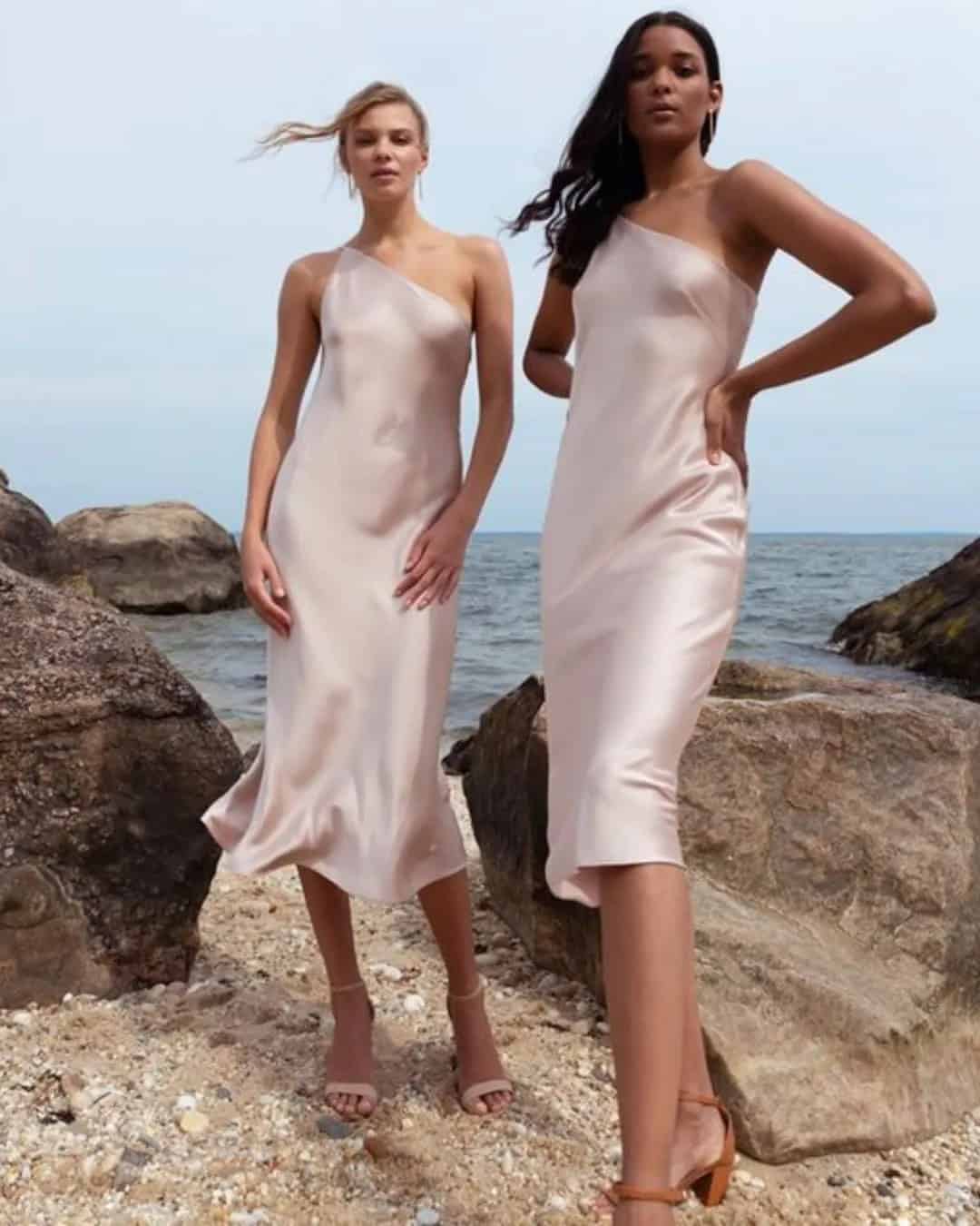 Blush Bridesmaid Dresses