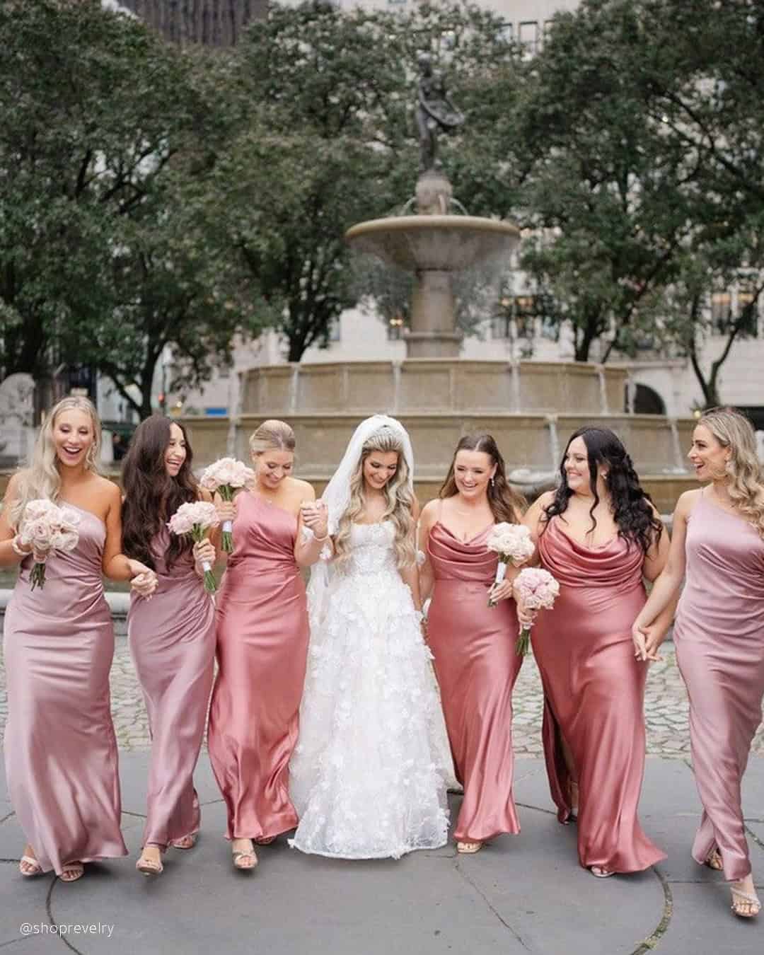 Purple Bridesmaid Dresses