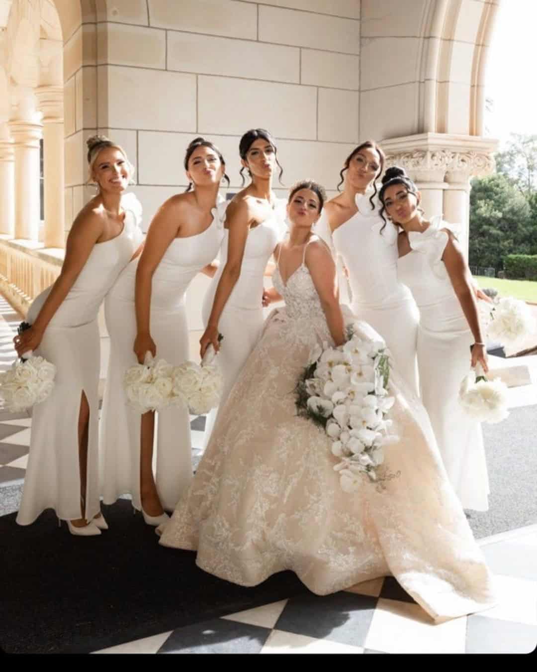 Floral Bridesmaid Dresses