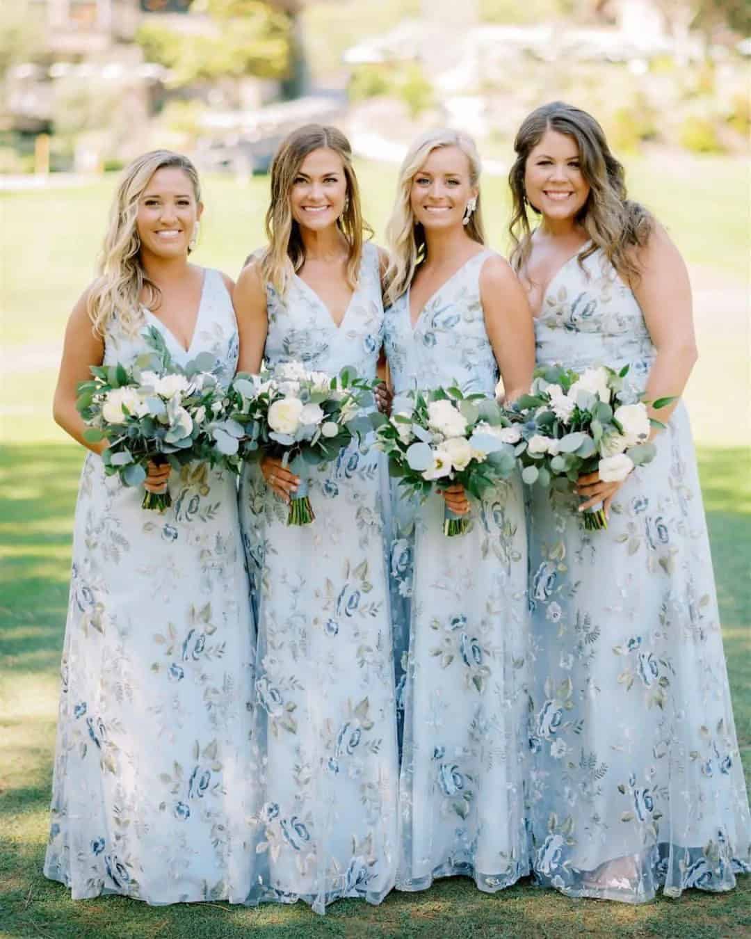 Satin Bridesmaid Dresses