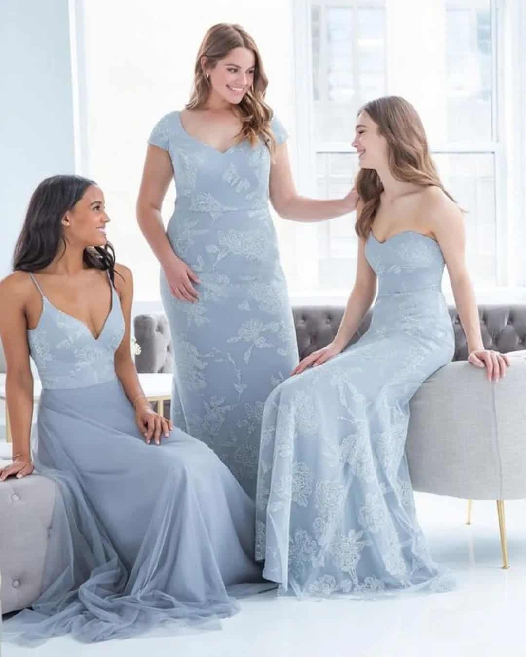 Long Bridesmaid Dresses