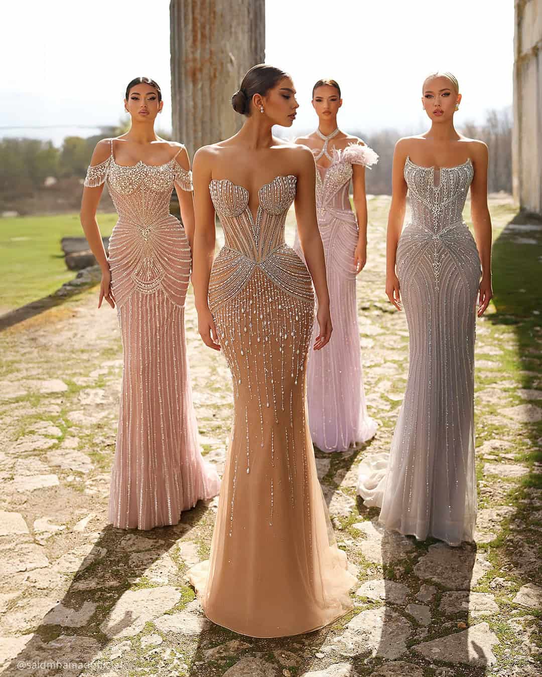 Long Bridesmaid Dresses