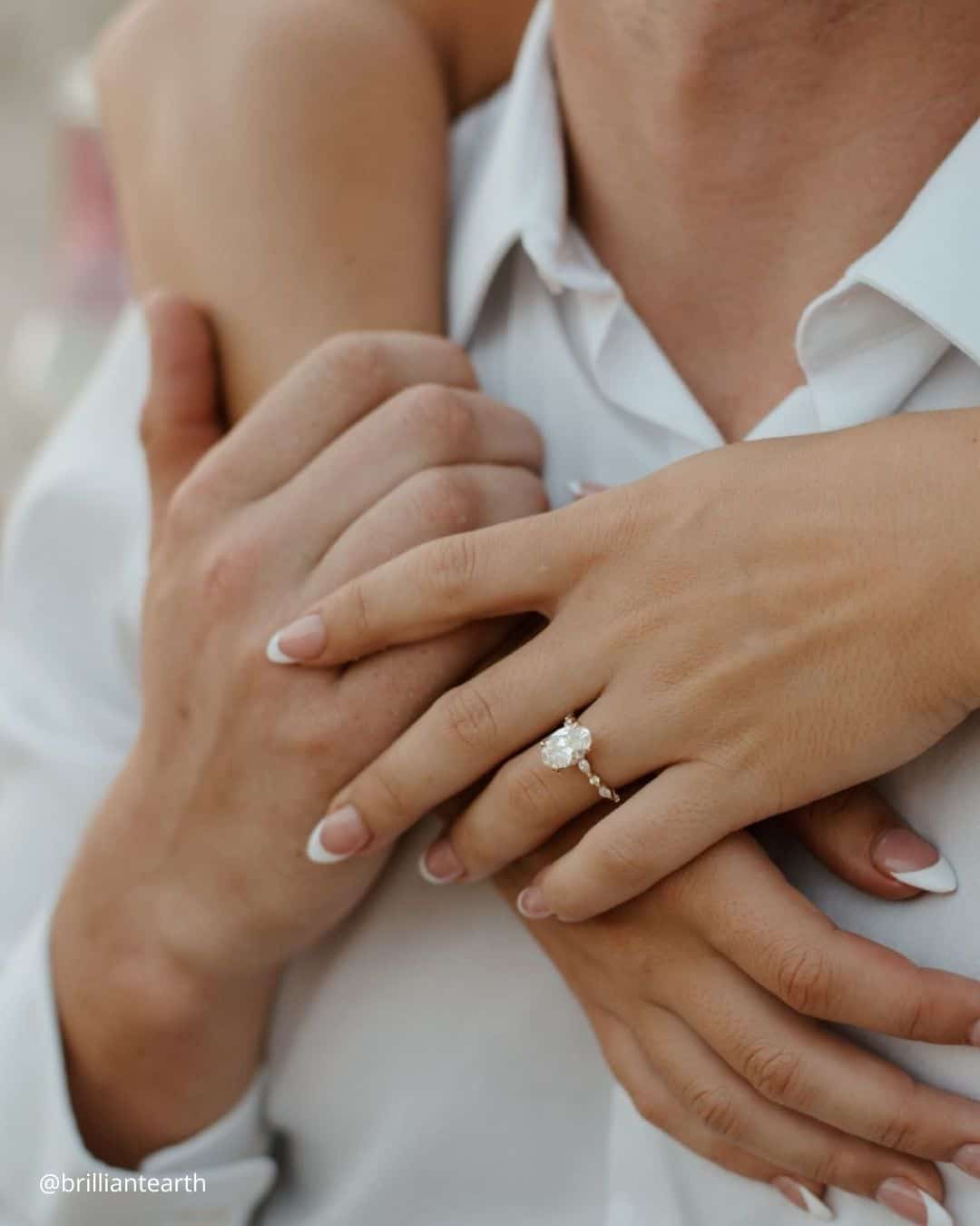 Oval Cut Engagement Rings Under $1,000