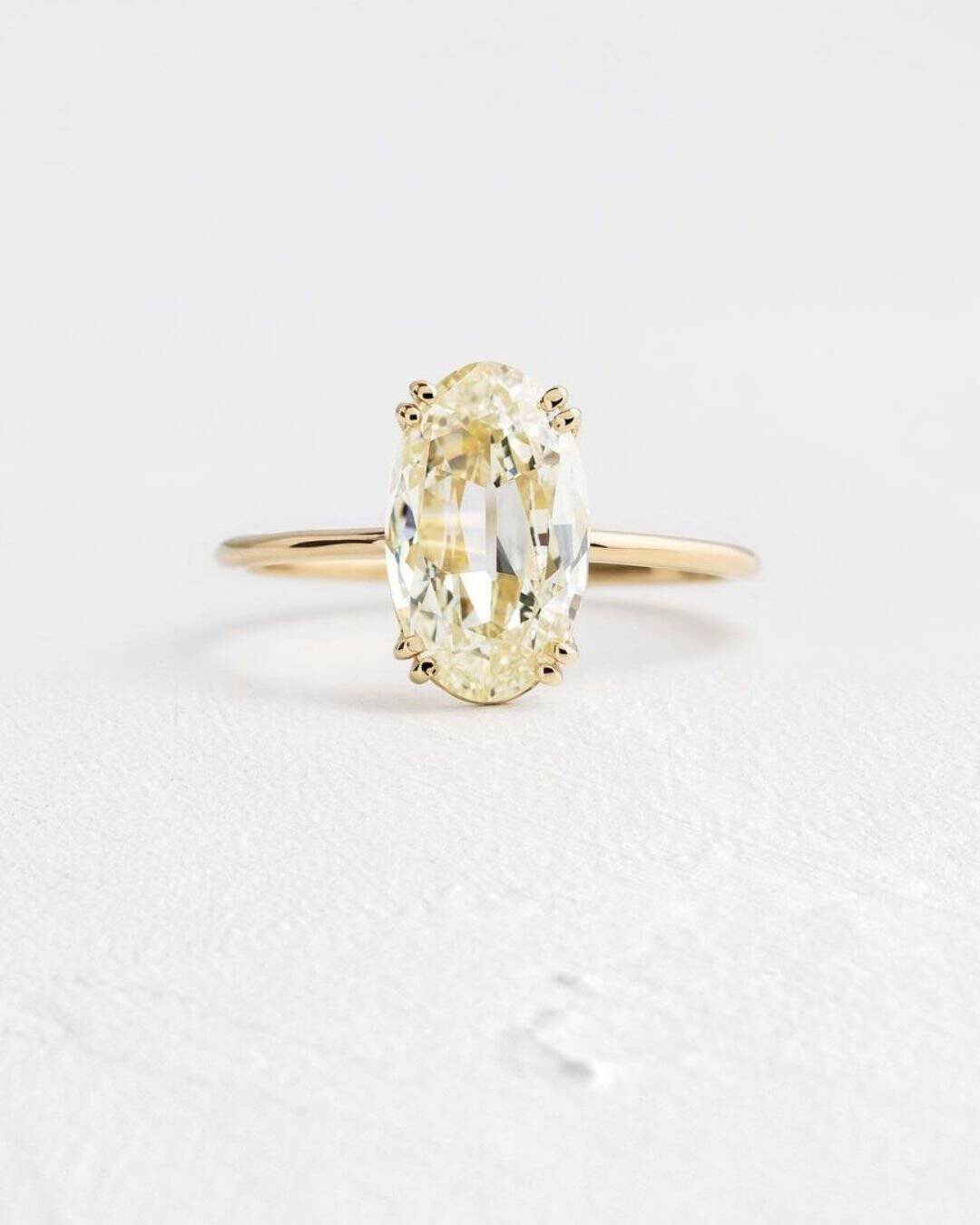 Oval Cut Engagement Rings Under $1,000