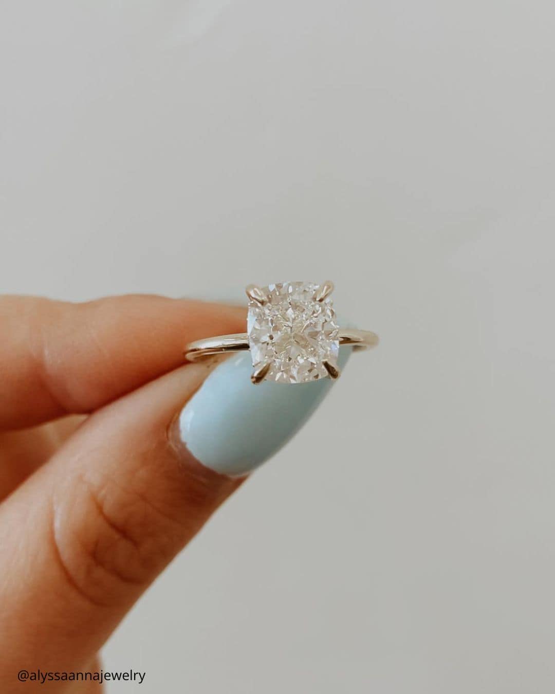 Cushion Engagement Rings