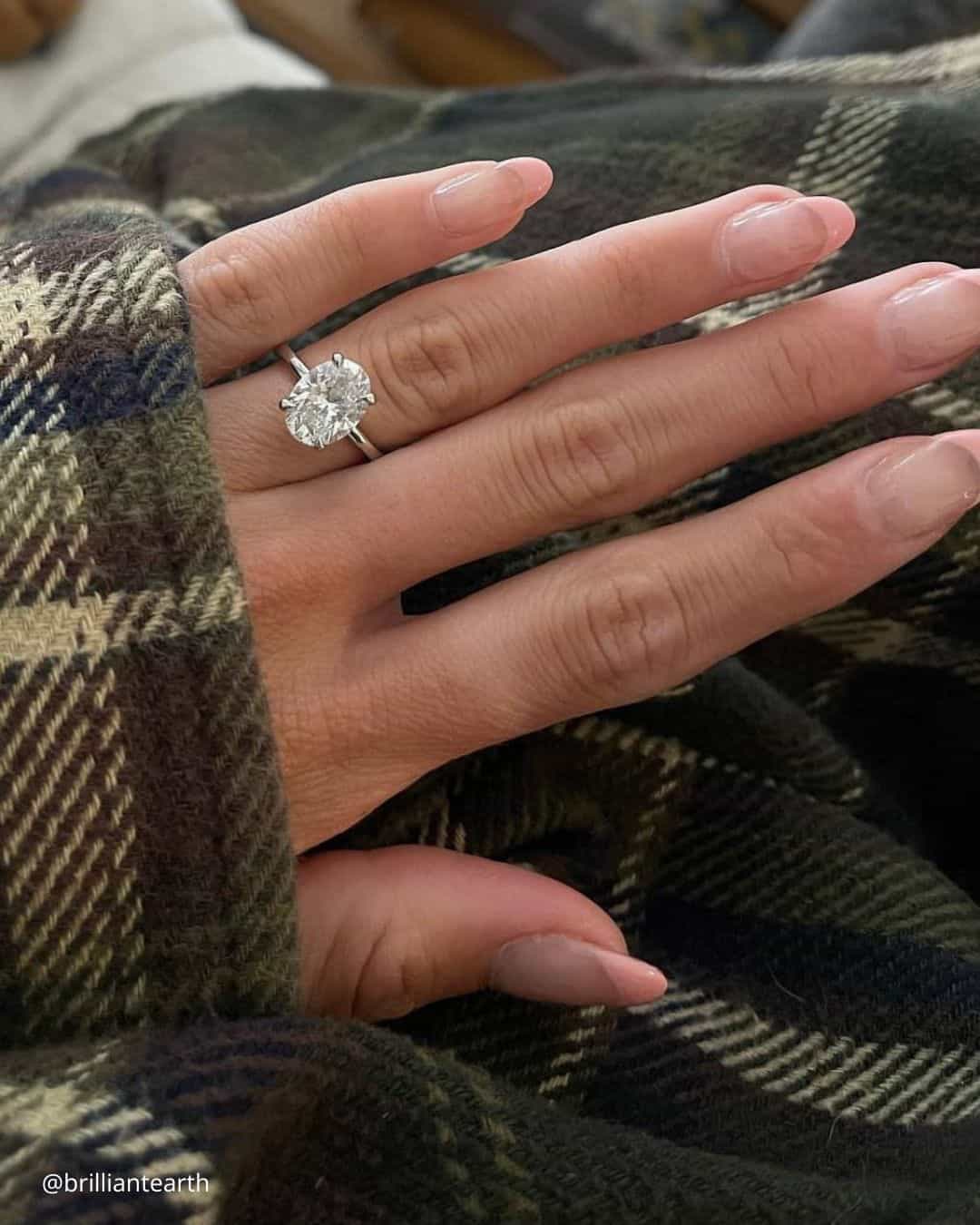 Oval Cut Engagement Rings Under $1,000