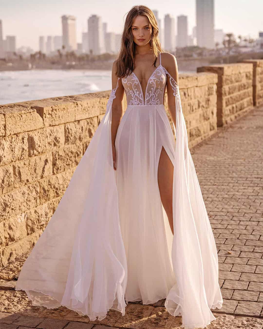 Sexy Beach Bridal Dresses