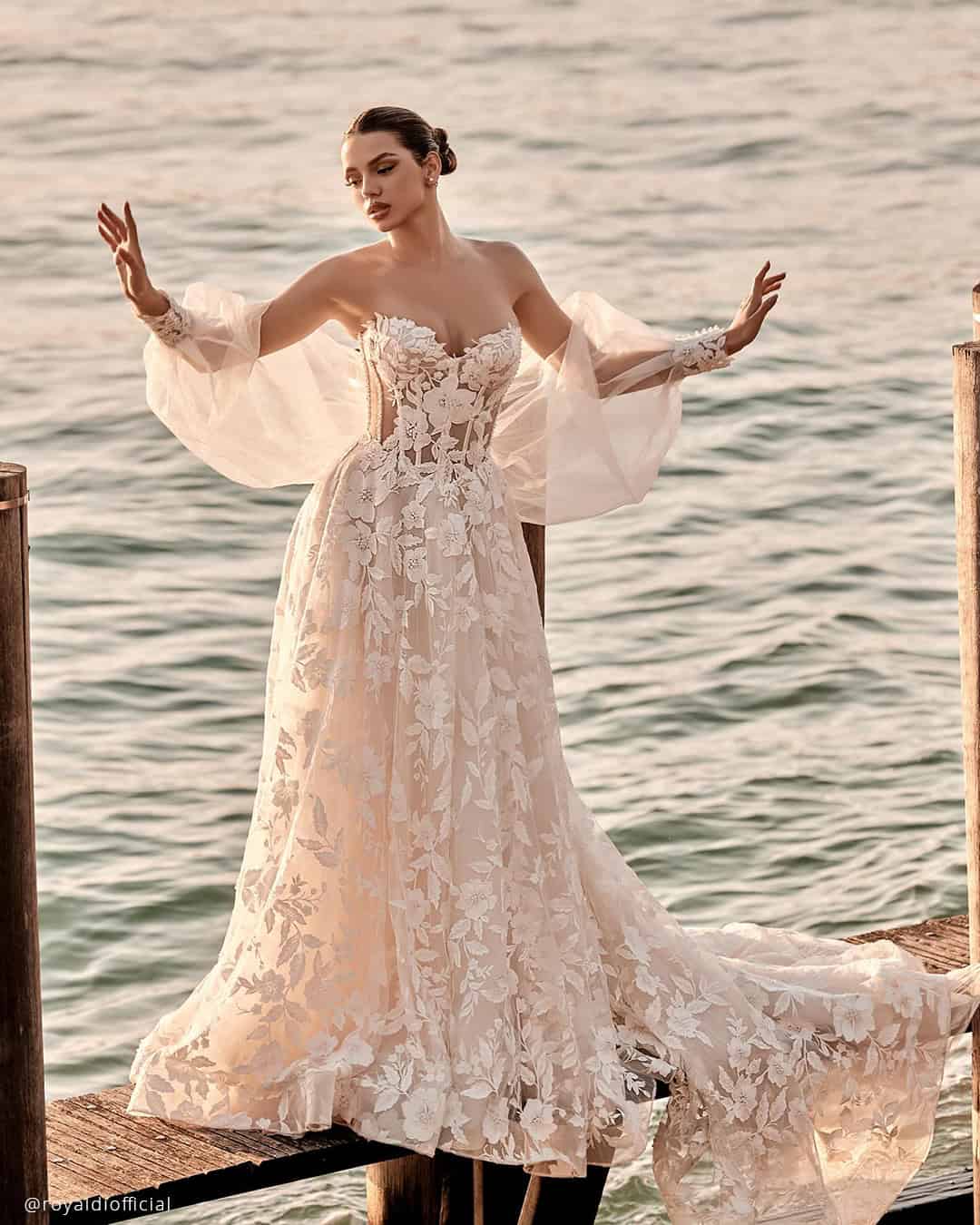 Sexy Beach Bridal Dresses
