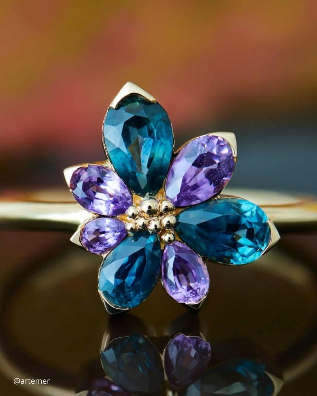 Lovely Rings With Gemstones
