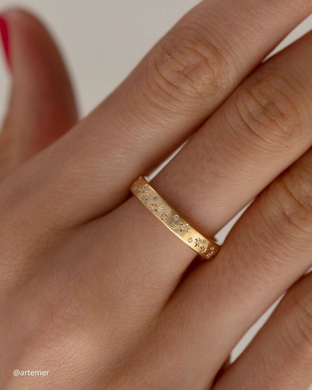 Gold Promise Ring