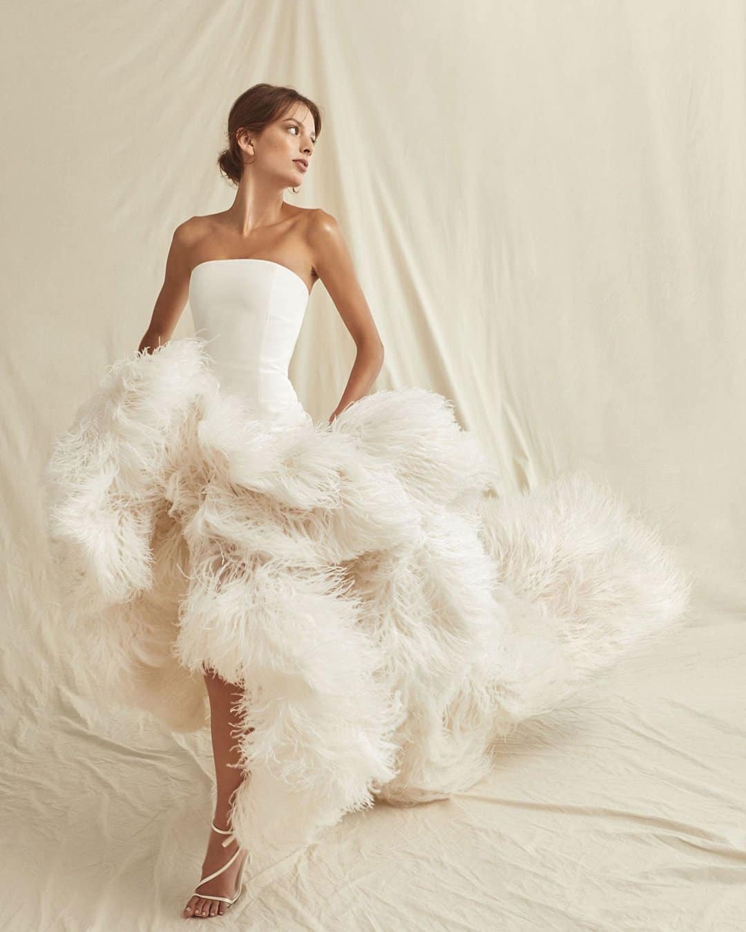 Fashion Wedding Dresses With Puff Sleeves