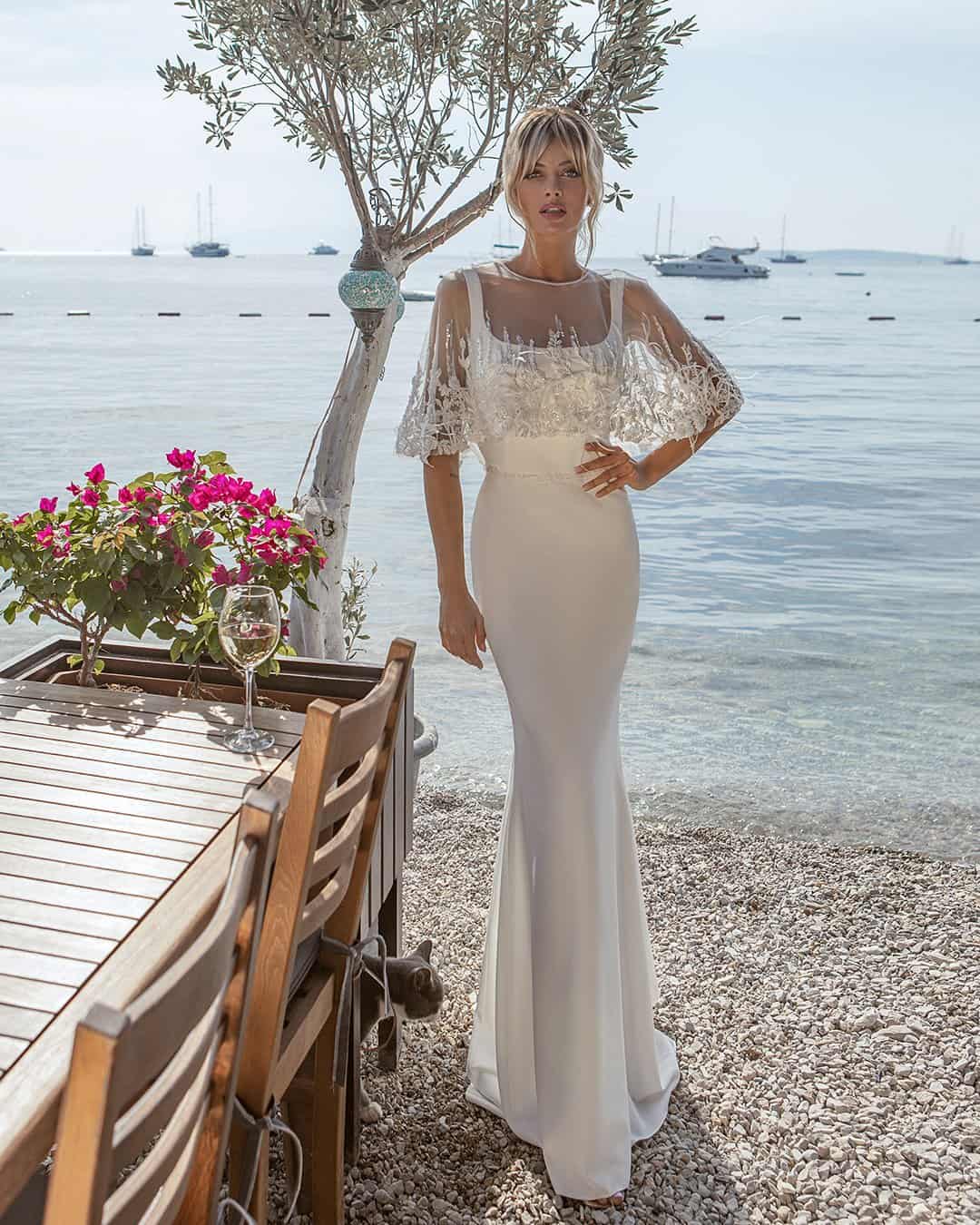 Fashion Wedding Dresses With High Slit