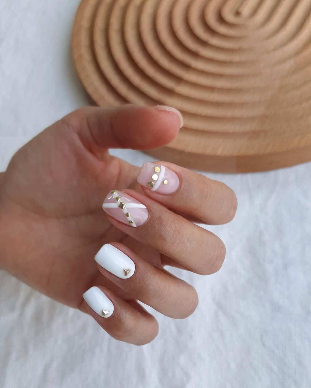 White Ombre Nail Designs