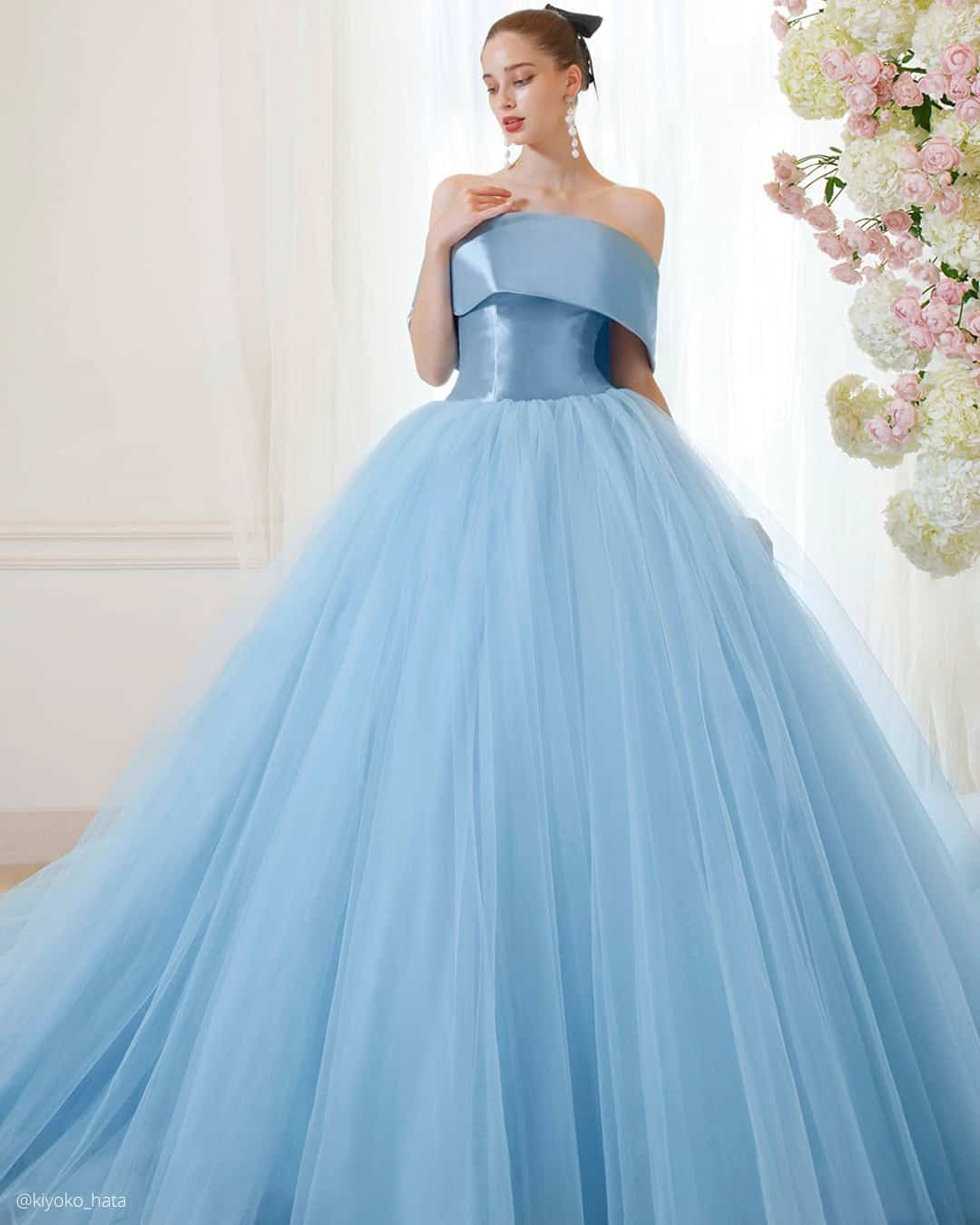 Light Blue Wedding Dresses