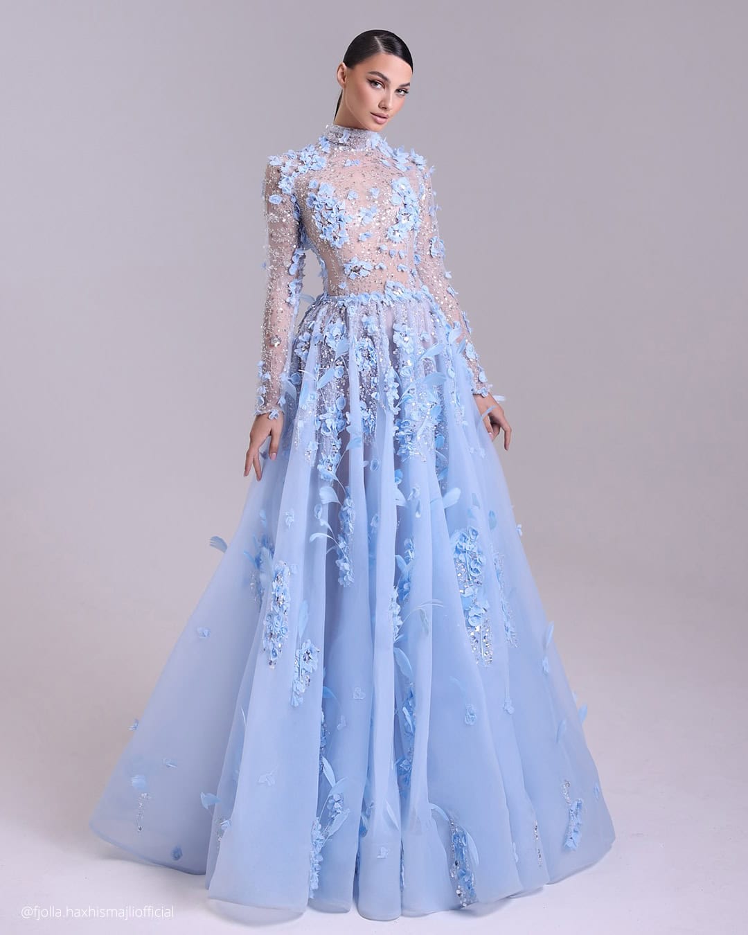 Light Blue Wedding Dresses