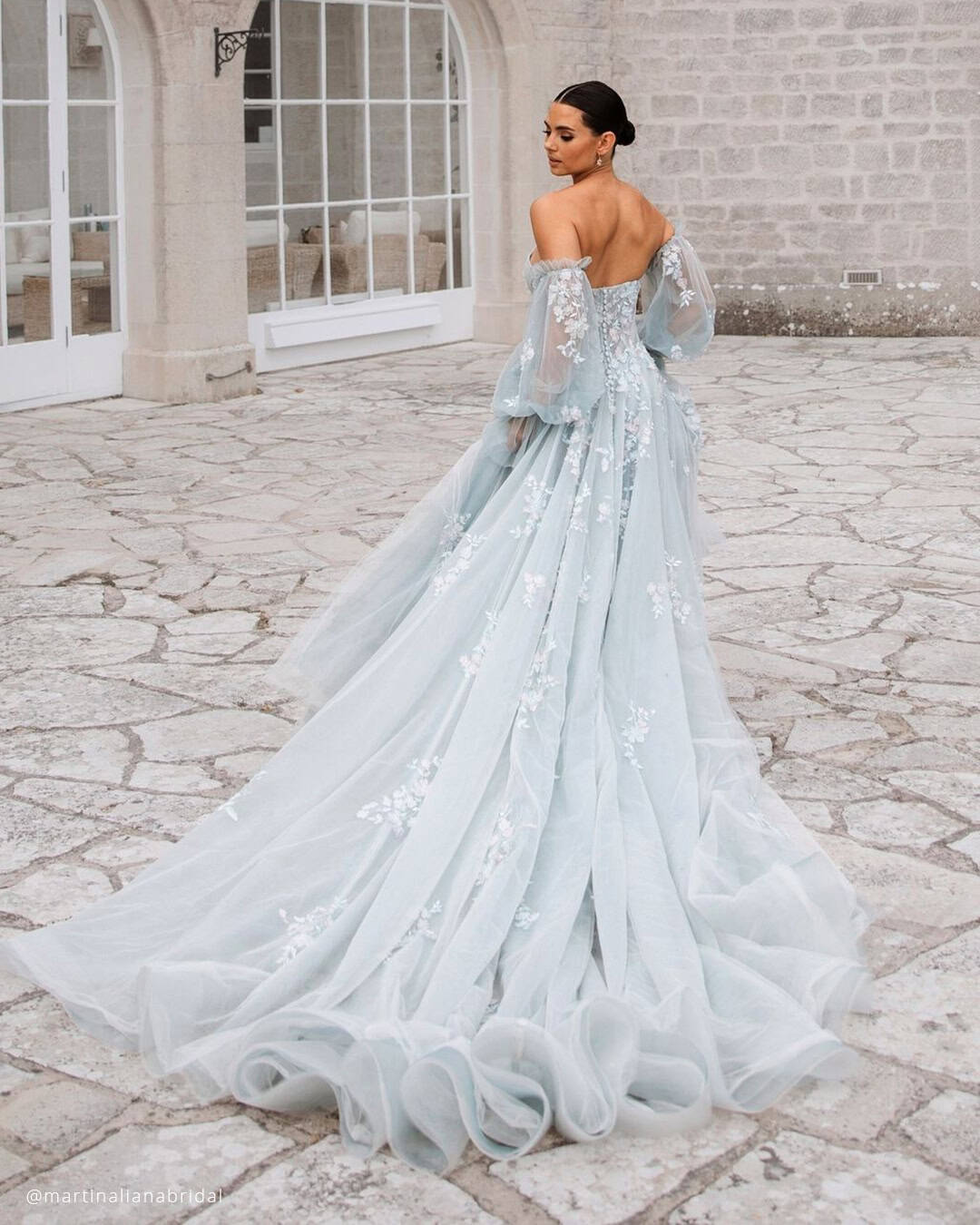 Top Wedding Dresses Blue