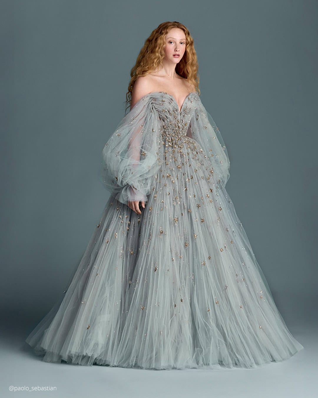 Lace Baby Blue Wedding Dresses
