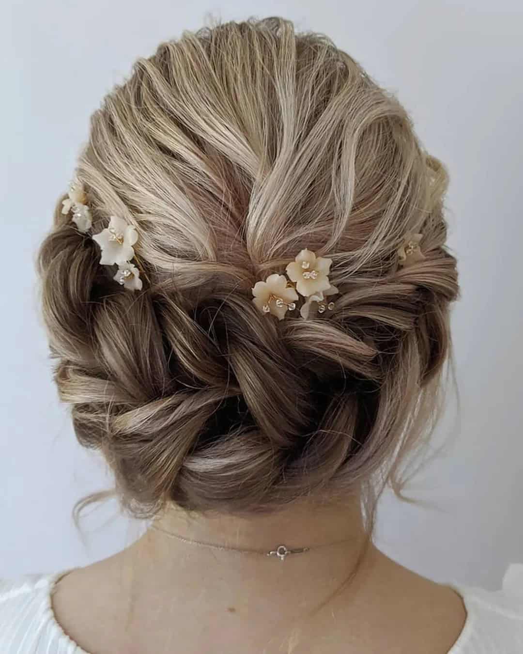 Boho Wedding Hairstyles For Medium Hair