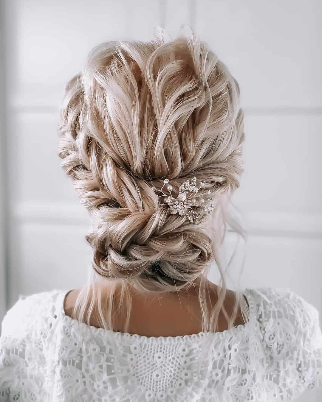 Boho Wedding Hairstyles Half Up Half Down