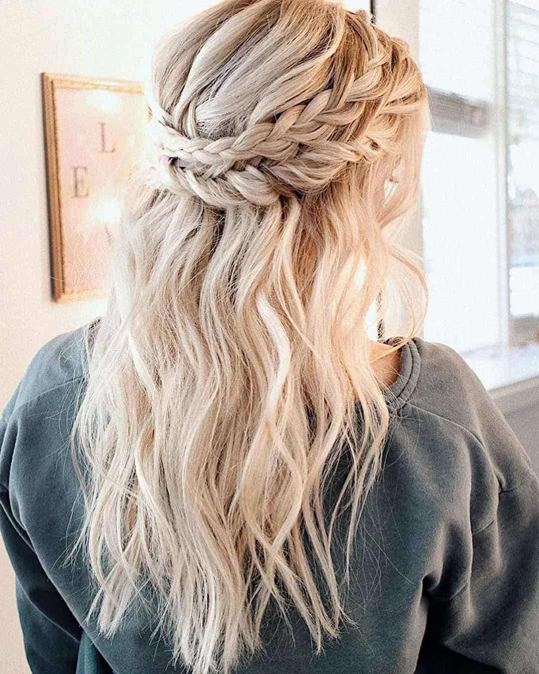 Chic Bohemian Wedding Braid