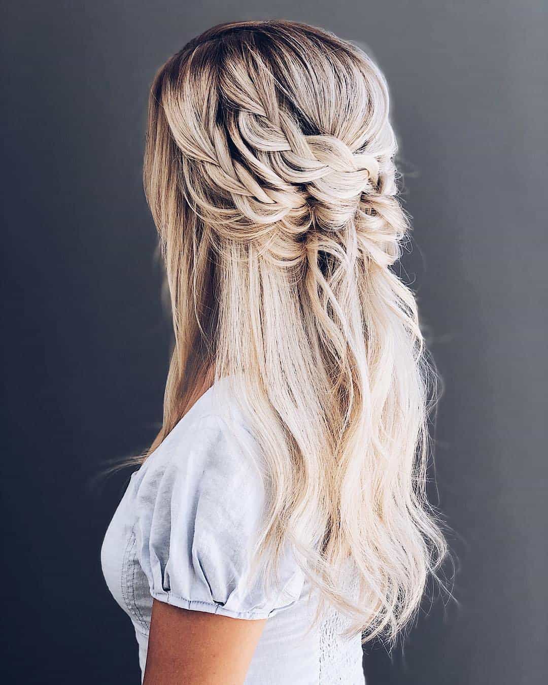 Chic Bohemian Wedding Braid