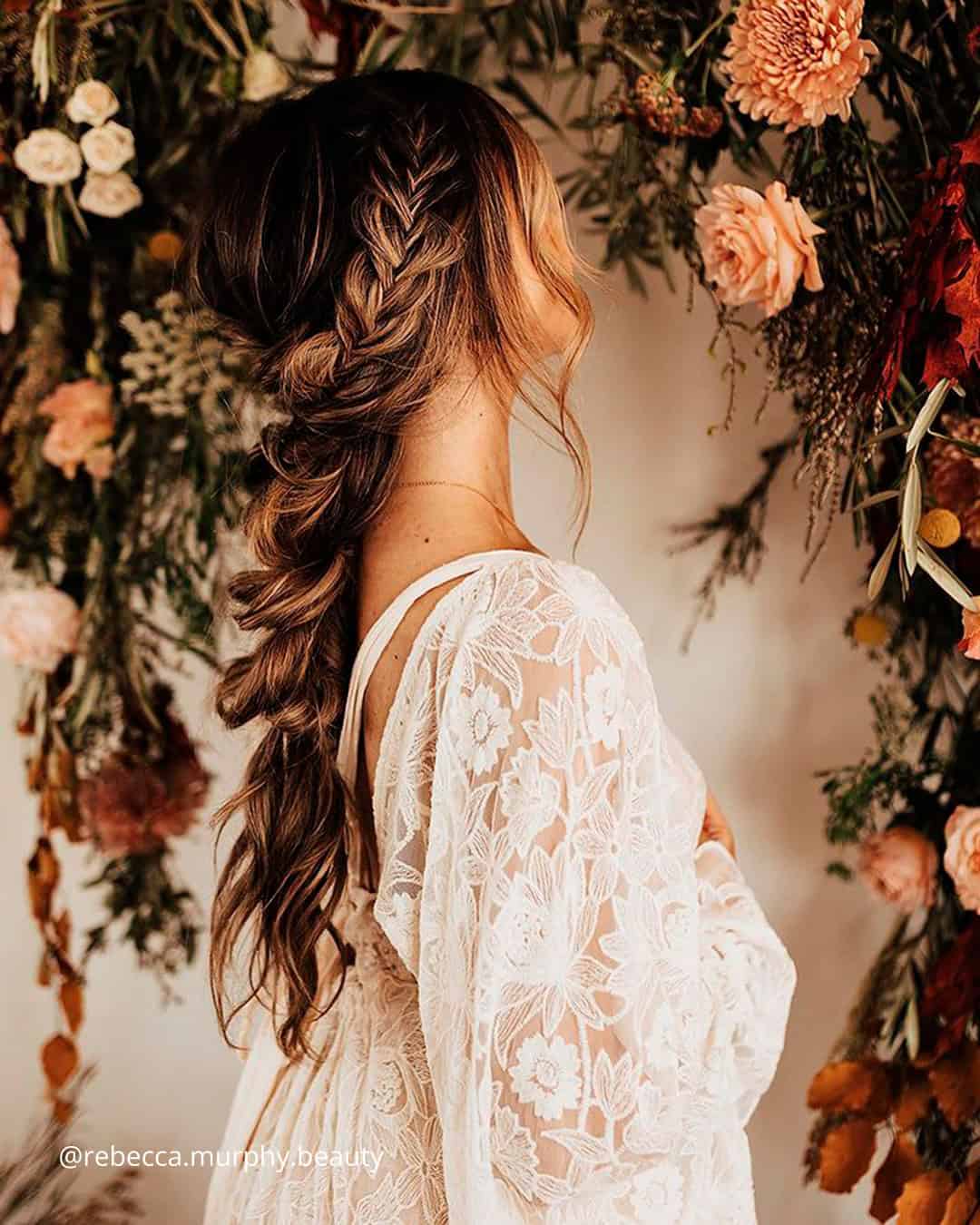 Boho Bridal Ponytail Hair