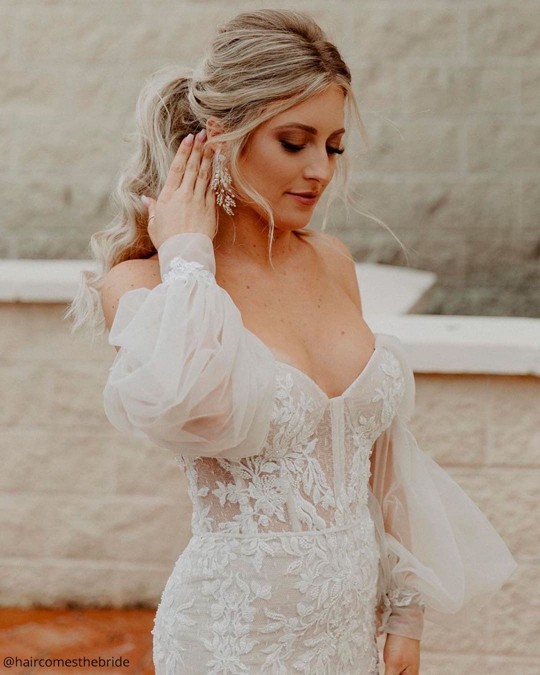 Textured Hairstyles For Boho Brides