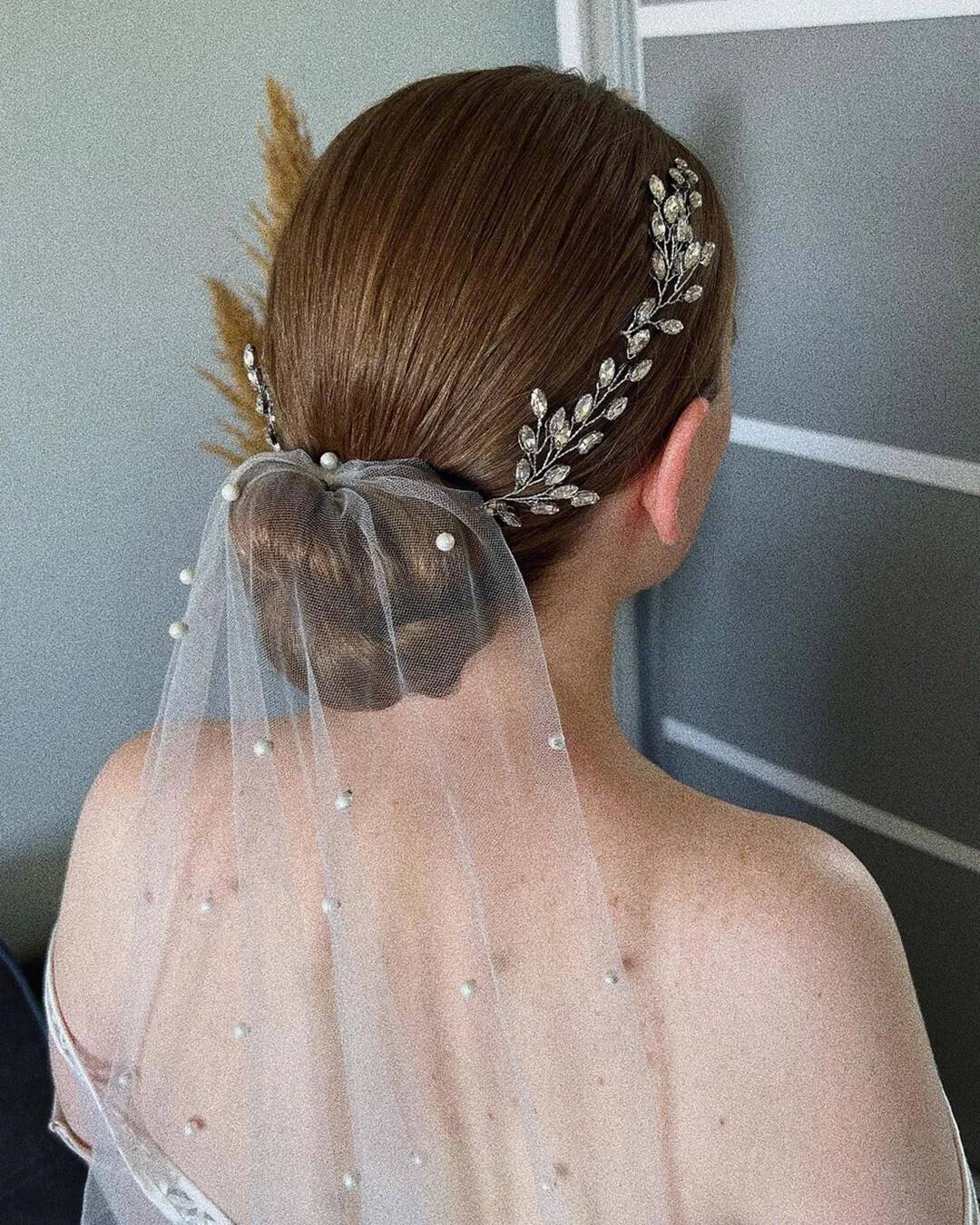 Boho Wedding Hair With Flowers