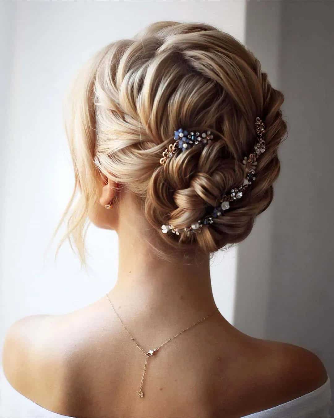 Boho Wedding Hair With Flowers