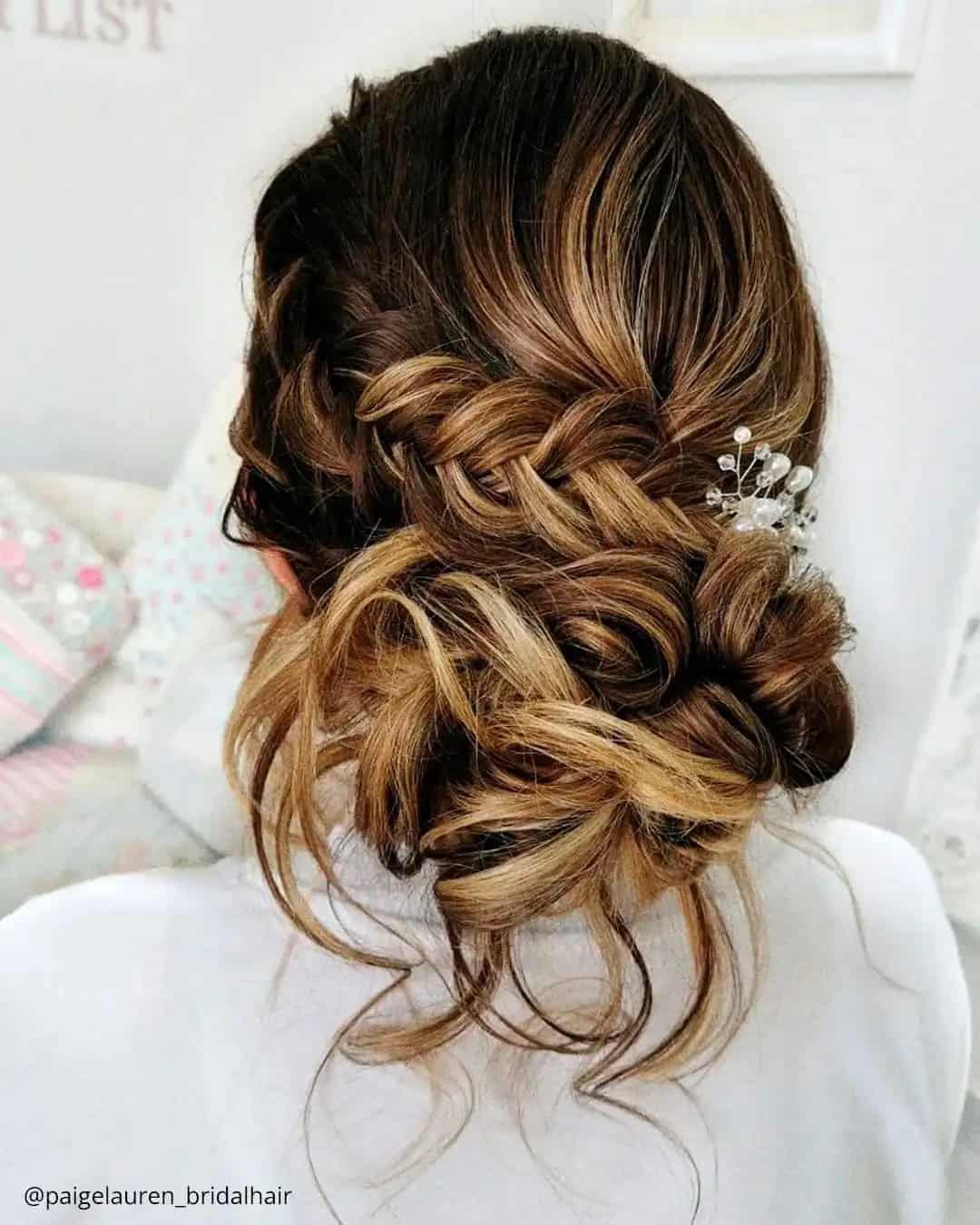 Boho Bridesmaid Hair